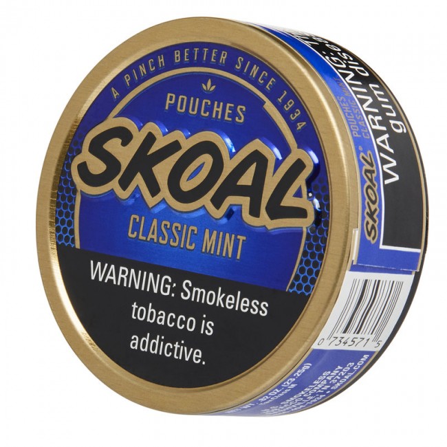 Order Skoal Smooth Mint .58oz White Pouches ➝ Northerner US