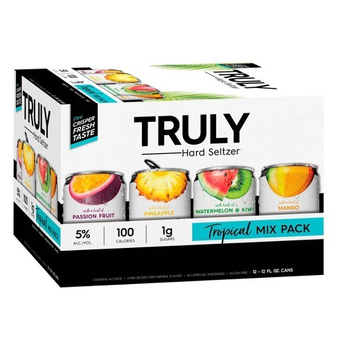 Tropic Variety Spiked Seltzer 24pk