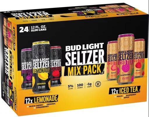 Original Variety Spiked Seltzer 24pk